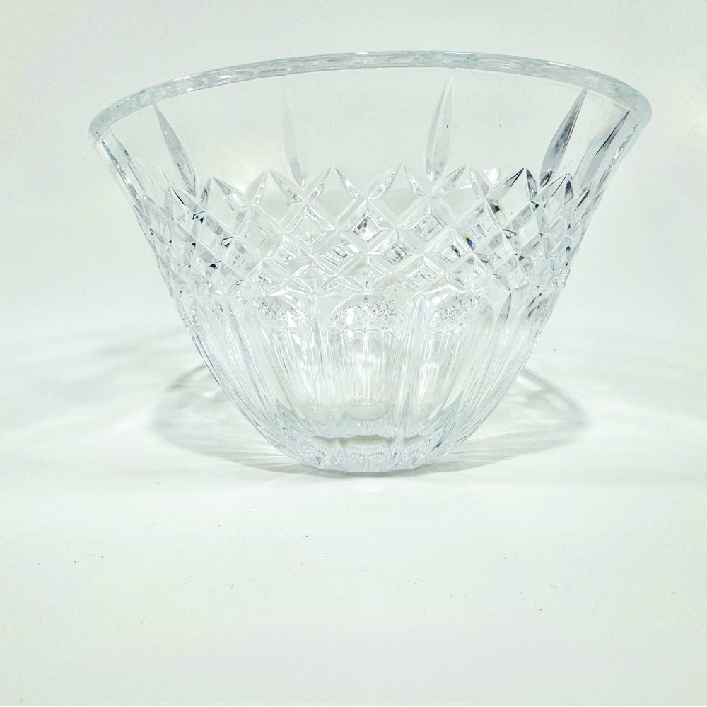 Marquis by Waterford Shelton Cut Crystal Bowl 5” Tall, 8” Wide